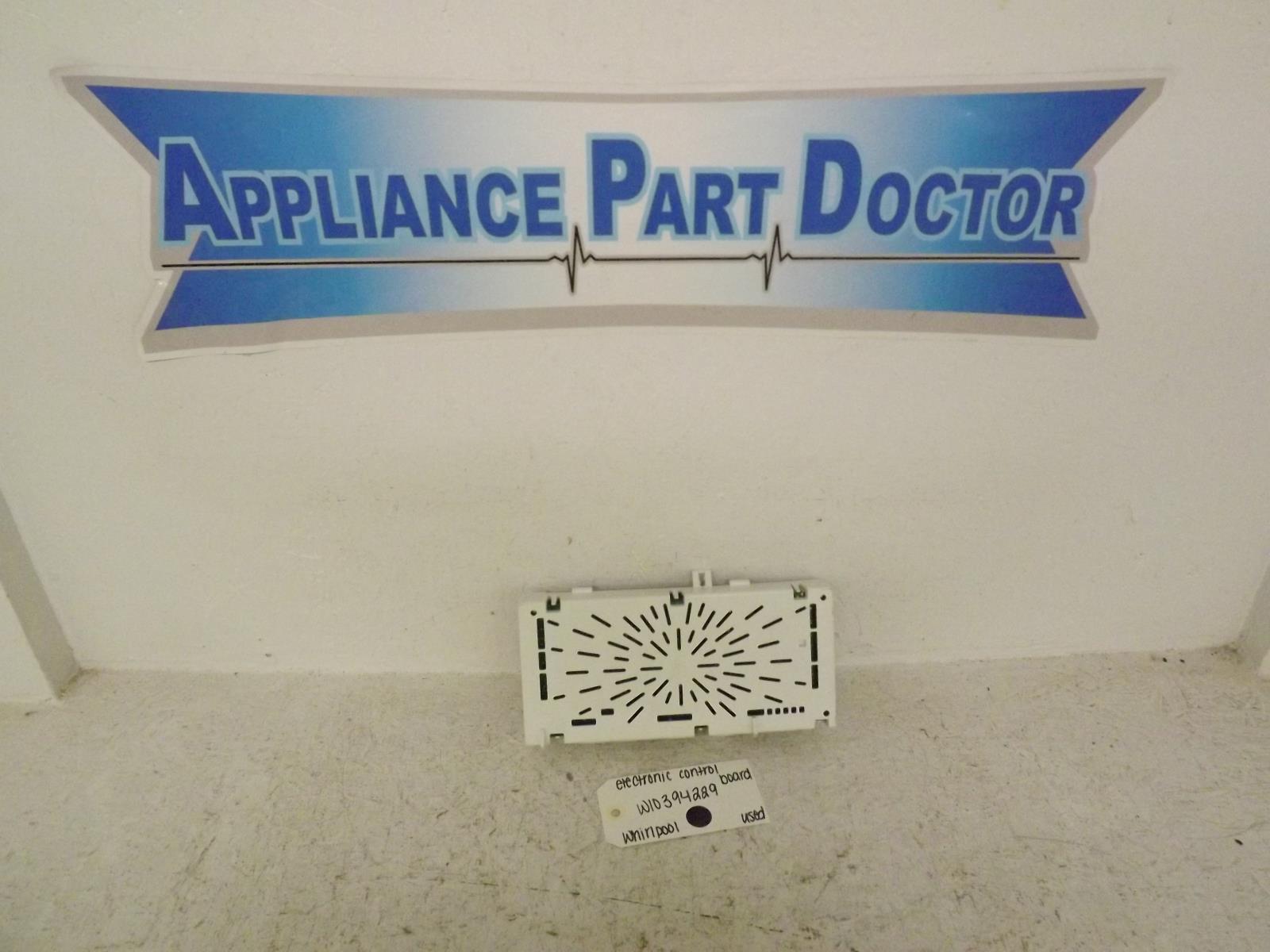 Whirlpool Washer W10394229 Electronic Control Board Used Whirlpool Washer W10394229 Electronic Control Board Used